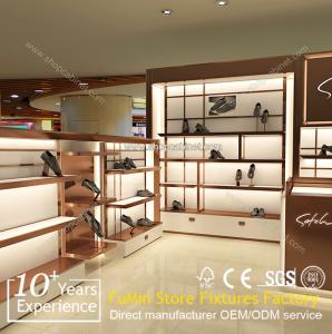 China Wholesale custom pop floor wood shoes display rack wholesale