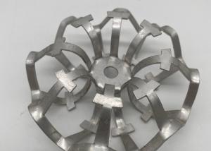 China Wet Scrubber Metal Pall Ring Random Column Packing 316L wholesale