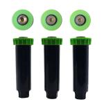 Black Height 150mm 1/2" Pop Up Sprinklers Lanscape Irrigation Brass nozzle