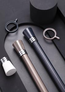 China High quality Round shape Roman curtain track sliding curtain track thickened curtain rod wholesale