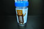 8.5 Inch Blue Cartoon Character Water Bottle For Children Various Color / Size