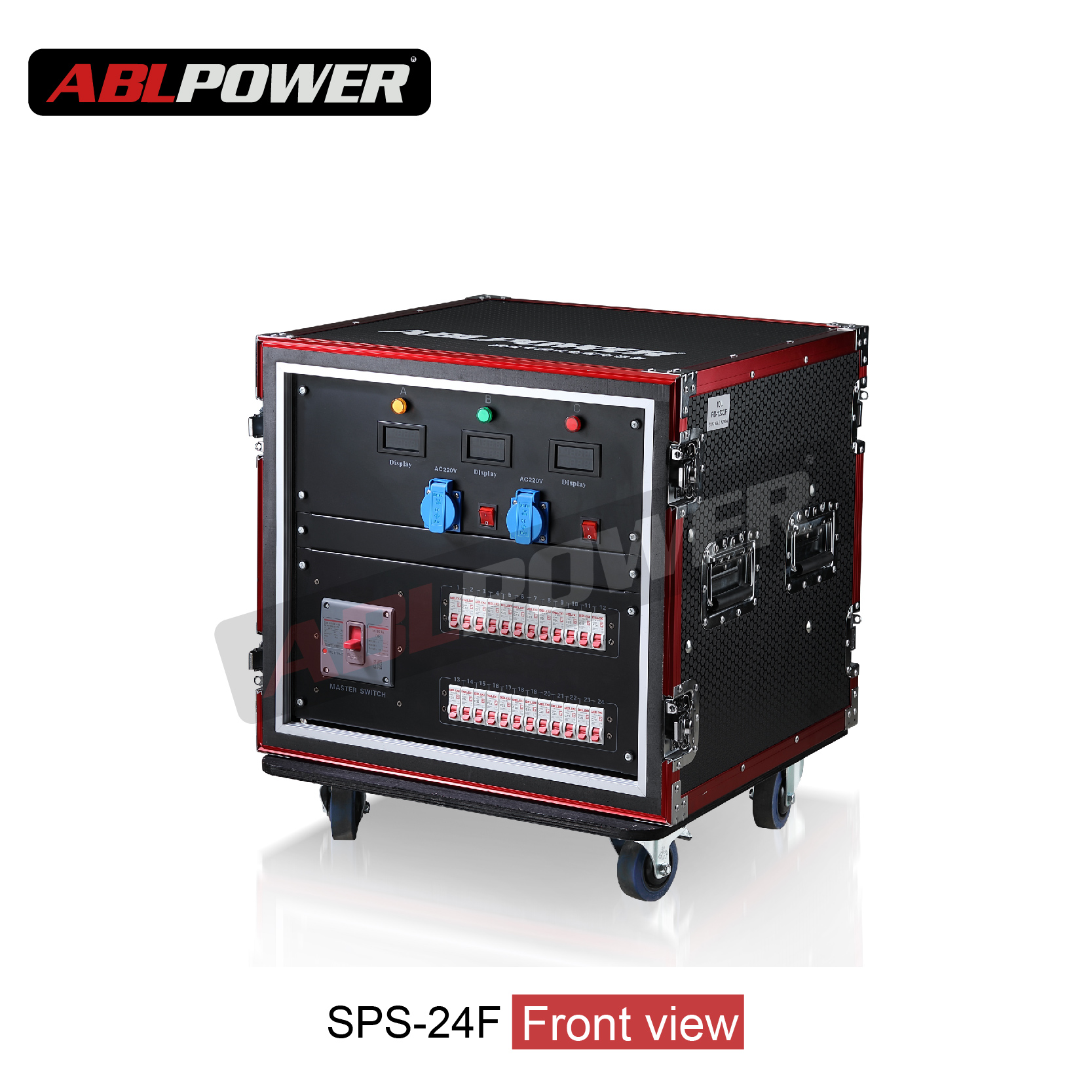 Waterproof 24 Channels 230V 3P Power Distro Boxes