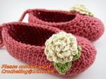 Newborn baby girl shoes crochet baby shoes infant sandals crochet kids sliper,