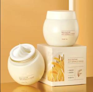 China Skin Whitening Face Cream Moisturing Rice Enzyme Cream 41% Glowing Look Skin Barrier wholesale