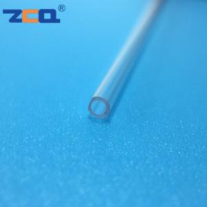 China Eccentric Quartz Glass Tube Multi Hole Elliptical D Shaped wholesale