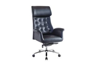 China CEO Leather Electroplated 80cm Architect Desk Chair wholesale