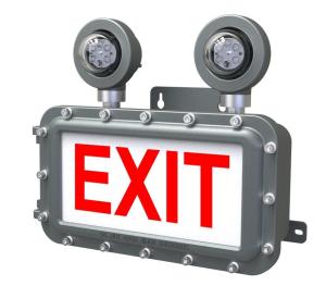 China IP66 LED Exit Emergency Light DC12-36V For Dangerous Place wholesale
