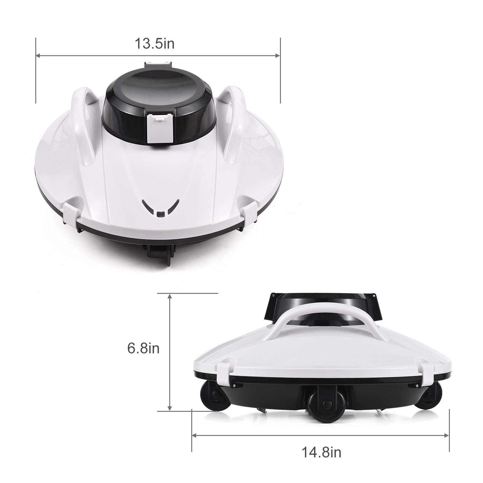 OEM Swimming Pool Equipment Cordless Pool Cleaner for Wet and Dry Function