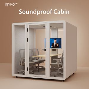 Soundproof Home Office Pod Modular Fully Enclosed Meeting Room Pods
