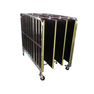 China LED Industry ESD Cart ESD Magazine Rack 1260mm Width 150KG Load Capacity wholesale