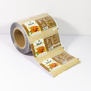China Custom Odor Roof High Barrier Automatic Packaging Roll Film Mylar Aluminum Foil Film wholesale