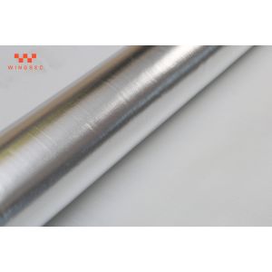 Waterproof 480g Light Reflect Silver Coated Fiberglass Fabric High Temperature