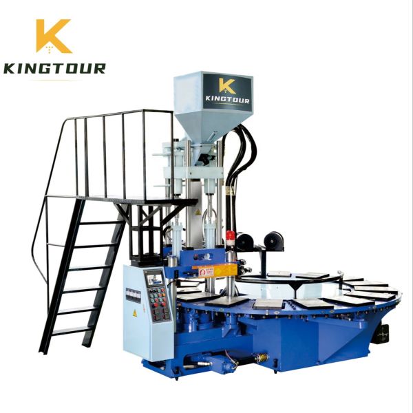 Rotary Sole Injection Moulding Machine 18500W PVC Sole Making Machine KT-666