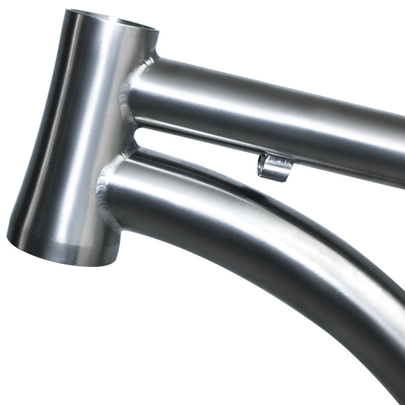 Titanium Hardtail 29er Mountain Bike Frame Dropout Thru Axle Hanger Post Mount Disc Brake