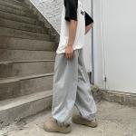 Custom Loose Sport Pant Stylish High Waist Pockets Pant for Men