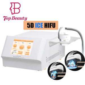 China Painless 5D Ice HIFU Skin Tightening Anti Wrinkle Device wholesale