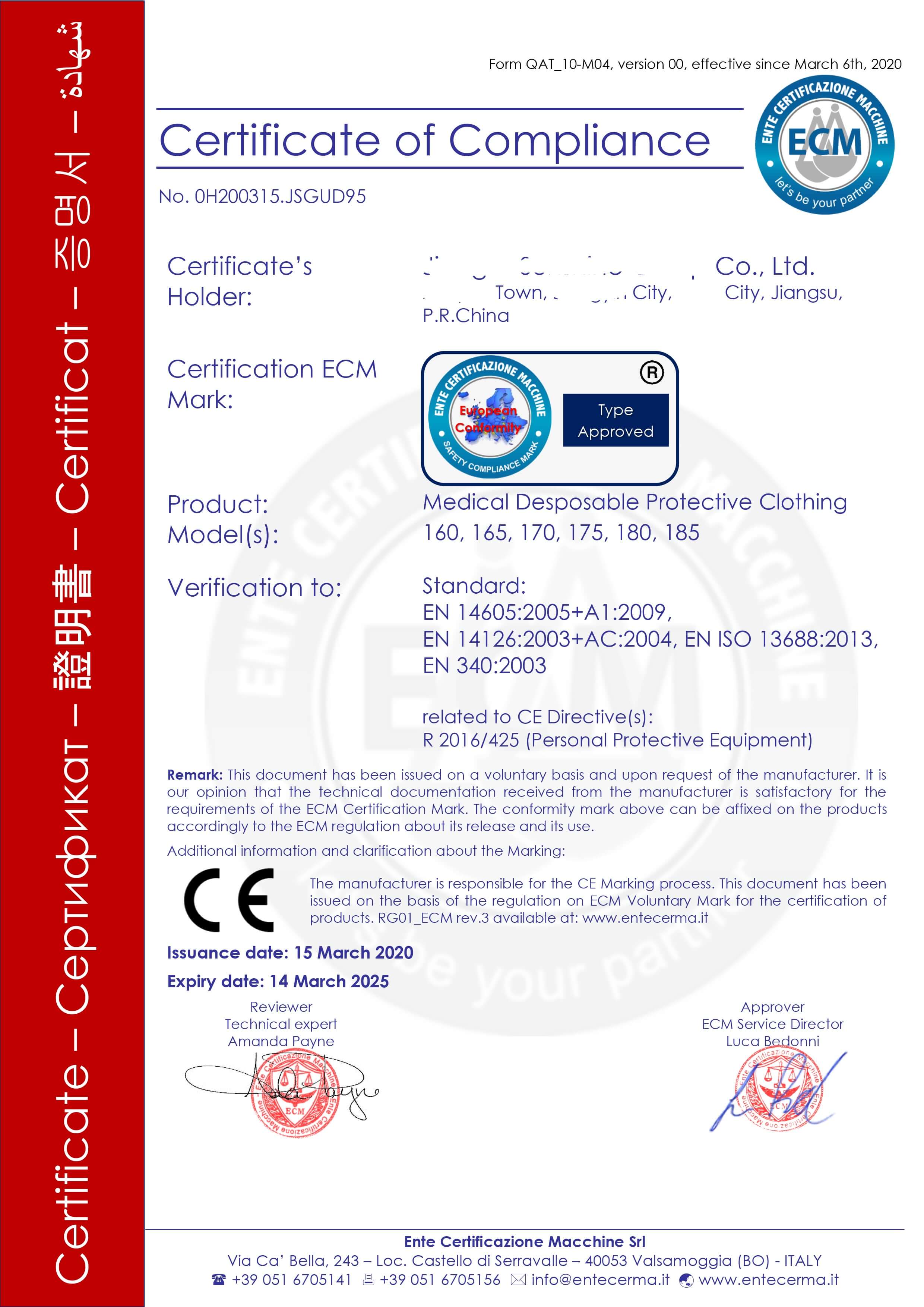 Medical Protective Clothing 