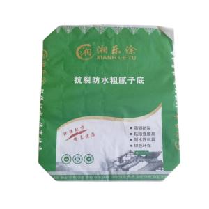 China 20kg Kraft Paper Waterproof Cement Bags Multiwall Customized With Adhesive wholesale