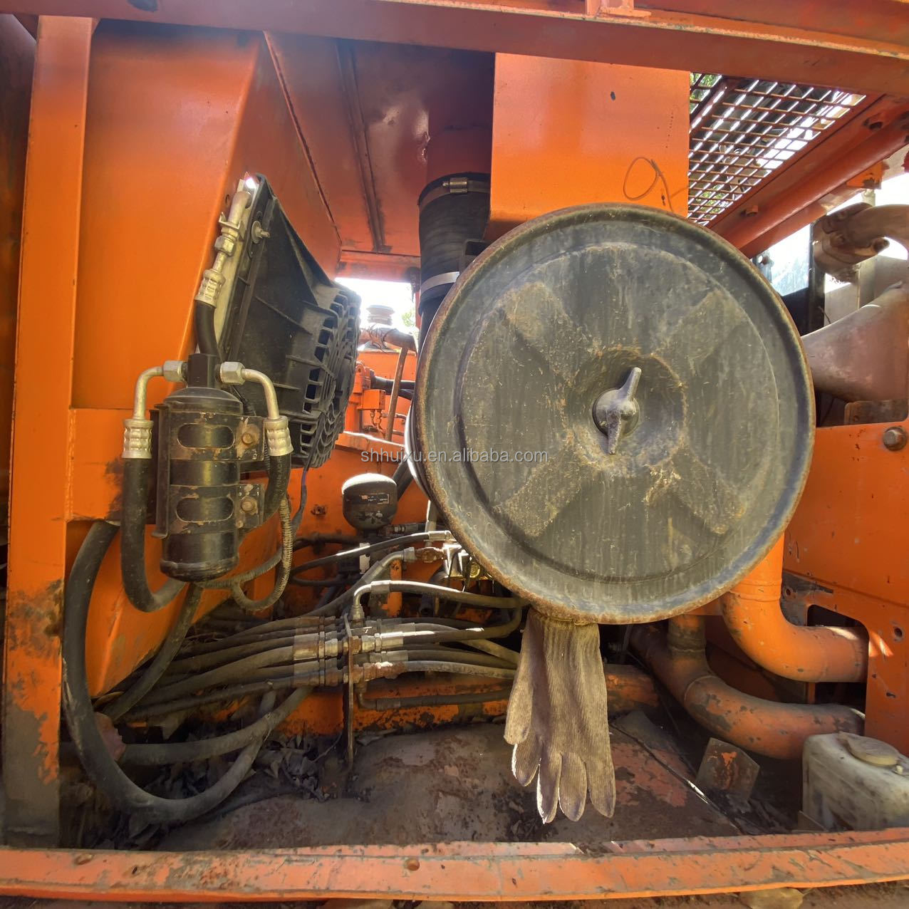 Doosan hot sale earth moving equipment used doosan dh420lc-7 excavator dh420 42ton large mining excavator dh420lc