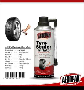 China Puncture Preventative Emergency Tyre Repair , 500ml Tire Inflator Sealer wholesale