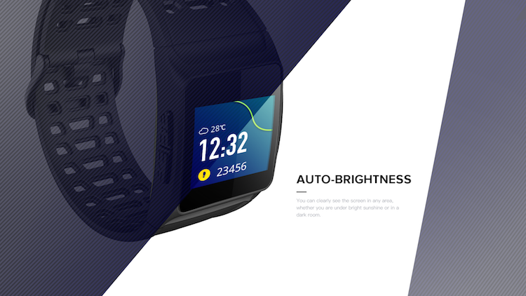 Multiple Sports Modes HRV Analysis ECG Sensor Smartwatch