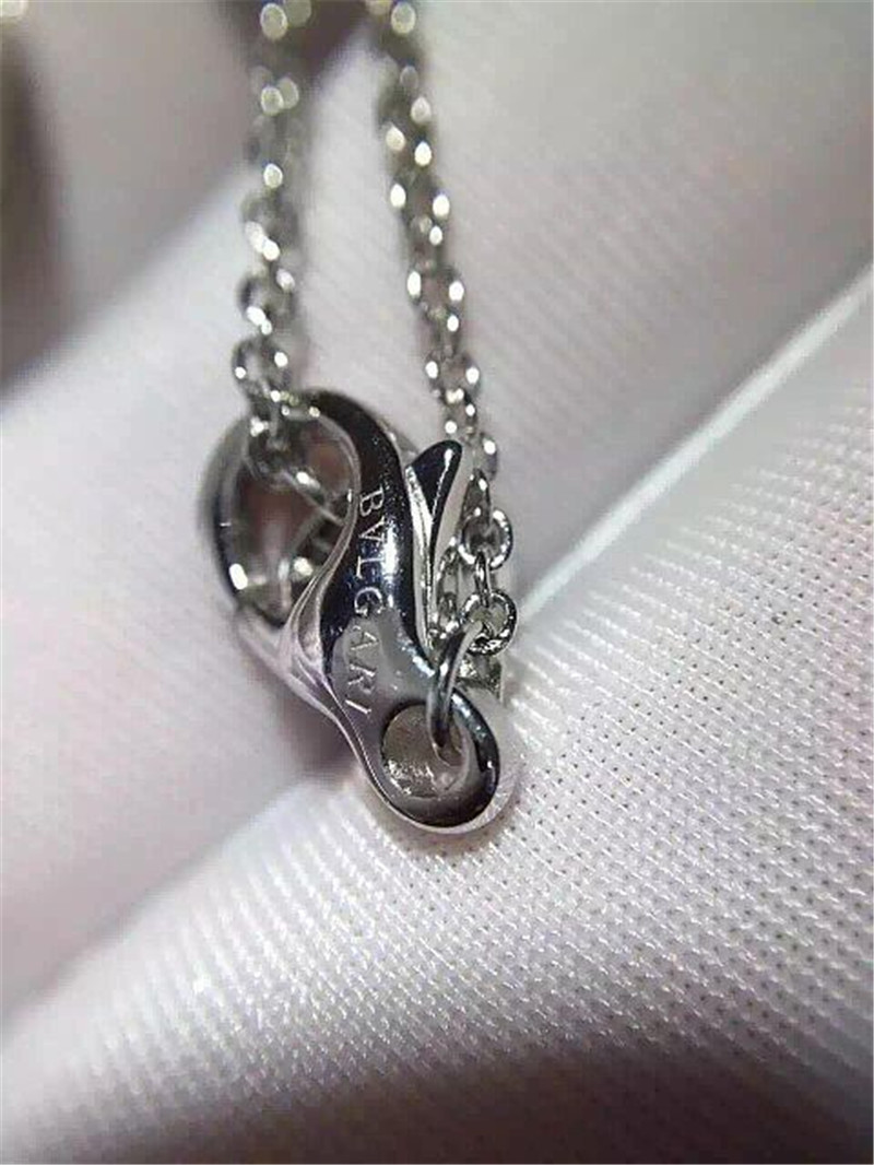 Real low price and high quality jewels B diamond necklace 18k gold diamond luxury low price jewel necklace