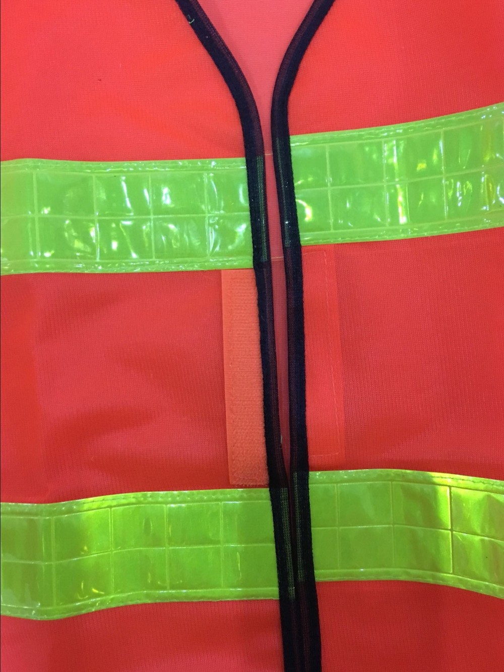 Unisex Mesh PVC Reflective Tape Safety Vest for Construction Heavy-Duty and Durable