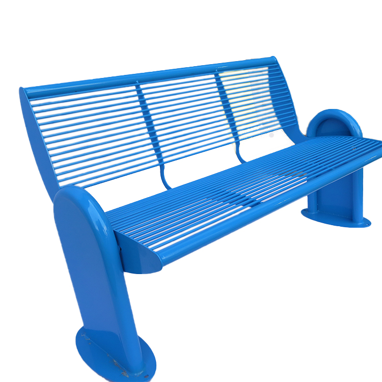Commercial Street Furnitures L1400W650H820mm Metal Bench Seat