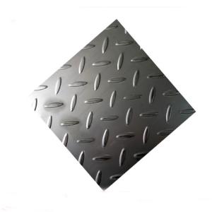 China AISI Diamond Stainless Steel Chequered Plate Embossing RoHS wholesale