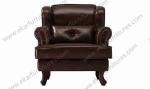 Genuine Leather Recline Furniture Living Room Sofa W-GLYJ06