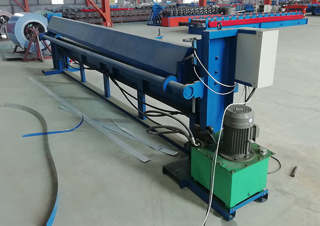 4 Meter Wide Sheet Cutting Shearing Machine , Automatic Sheet Metal Folding Machine