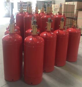 China Carbon Steel And Aluminum Novec Clean Agent System Welded Cylinder wholesale