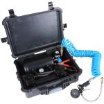Double Cylinder Heavy Duty DC12V Air Suspension Compressor With Air Tank