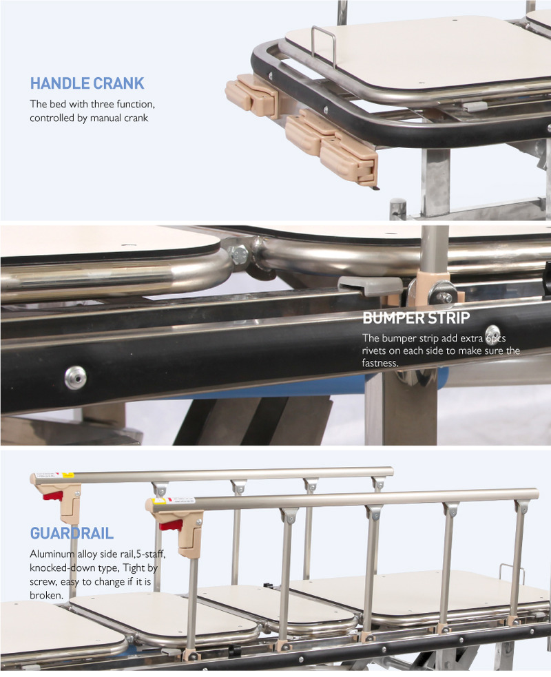 Hospital Furniture Simple Medical Transport Trolley