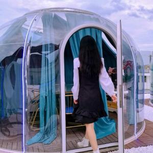 China Aluminium Frame Outdoor Bubble Tents UV Resistance Bubble Camping Tent wholesale
