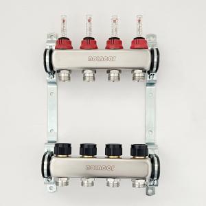 China Stainless steel manifold for hydronic underfloor heating wholesale