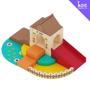 China Small Size Cute Indoor Preschool Soft Play , Young Children Soft Play Structures wholesale