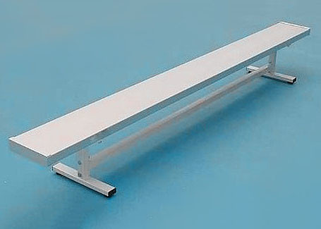 Volleyball Court Aluminum Sports Benches , Available Customized Outdoor