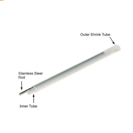 FTTx 60mm Fiber Optic Accessories Splice Sleeves For Wireless Lan