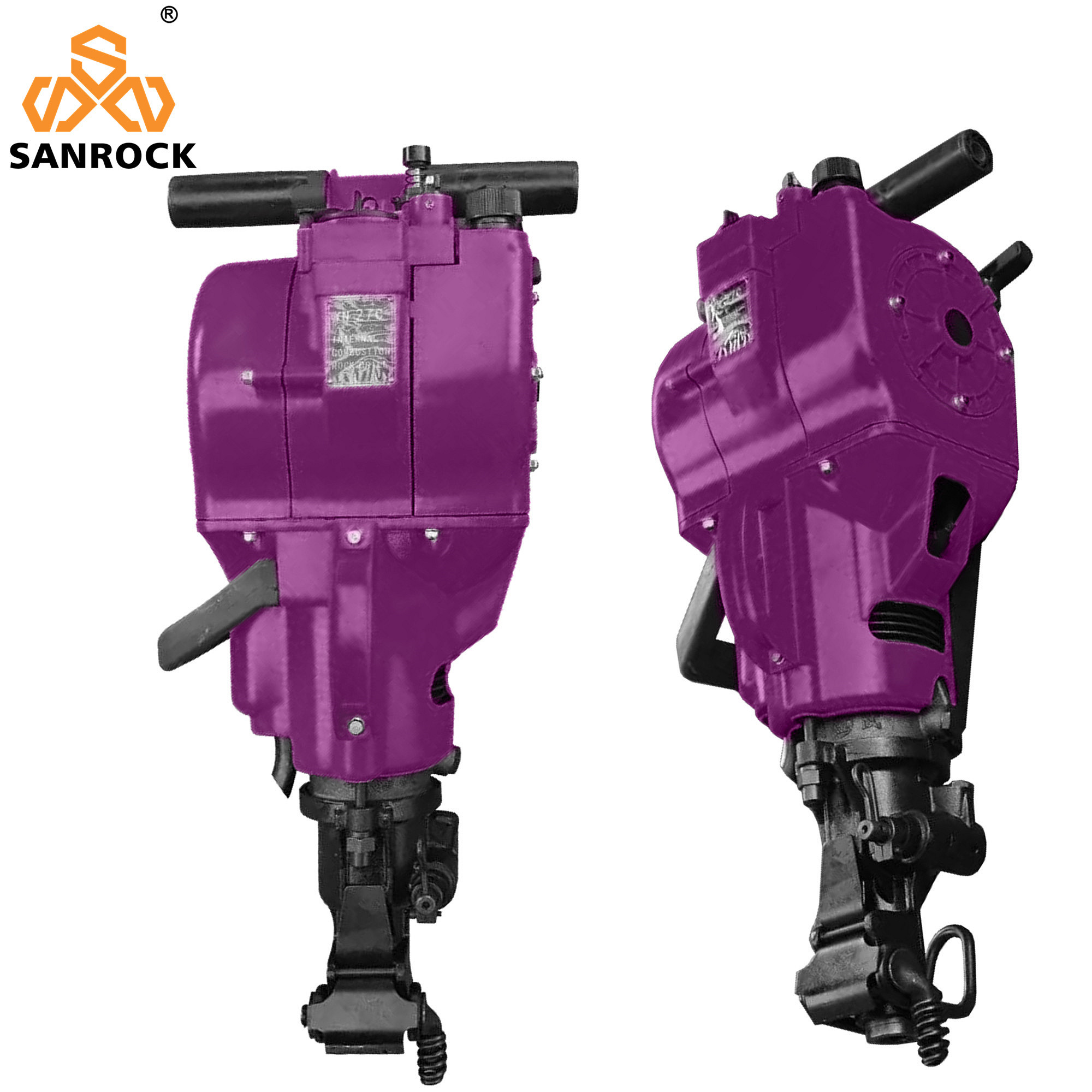 YN27C Powerful Gasoline Rock Drilling Machine Concrete Breaker Portable Hydraulic Jack Hammer
