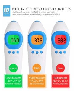 China Front Head Most Accurate Infant Thermometer Non Contact Baby Care Products wholesale