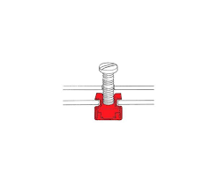 Square Clip Nut for Tightening Jam Nut DIN Standard in 304 Stainless Steel Material