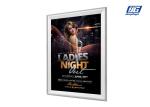 Customized Size Silver Durable Aluminum Snap Poster Frame