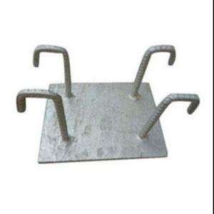China 8mm Electroplating Embedded Steel Plate Concrete Slab Architectural Sheet Metal Parts wholesale
