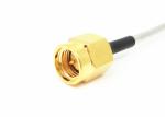50ohm SMA Male RF Cable Assemblies Au Plated Custom RF Cable Assembly