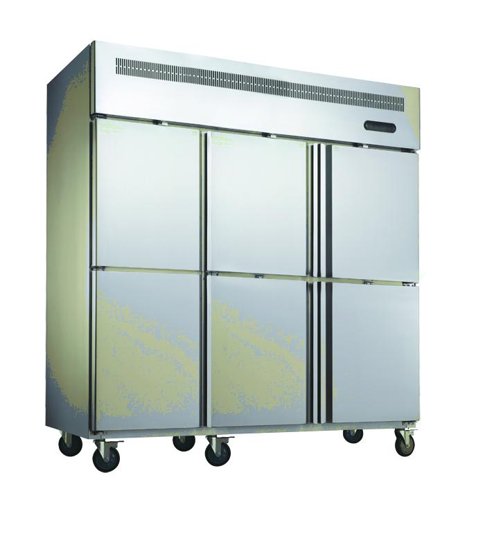Hotel / Kitchen Commercial Upright Freezer With Air Cooling