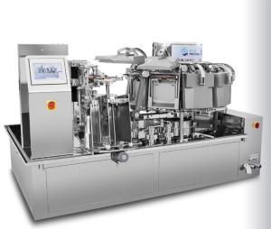 China 304 Stainless Steel Kimchi Pickles Rotary Filling And Sealing Machine wholesale
