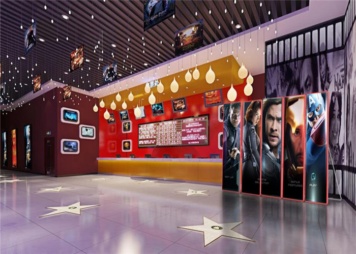 Indoor Advertising 3mm RGB Led Poster Panel , Electronic Poster Display 576*1920mm
