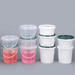 500ml PP Clear White Food Take Out Package Ice Cream Cookies Small Plastic