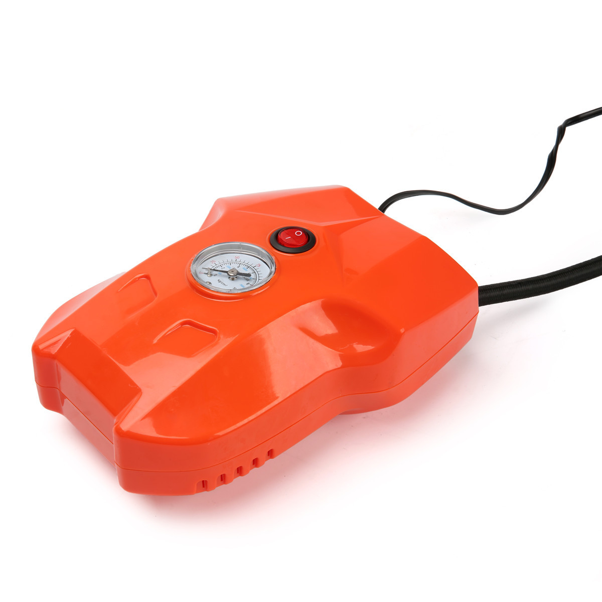 Low Noise Car Tyre Inflator Pump , Cordless Handheld Mini Electric Car Air Pump